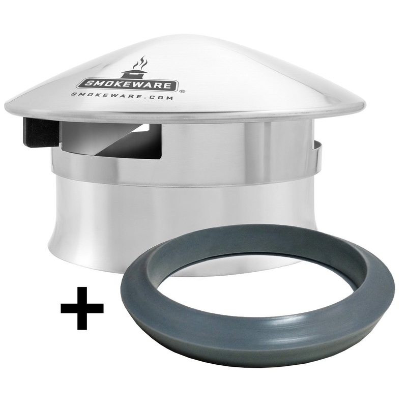 Smokeware Chimney Cap + Adapter Combo