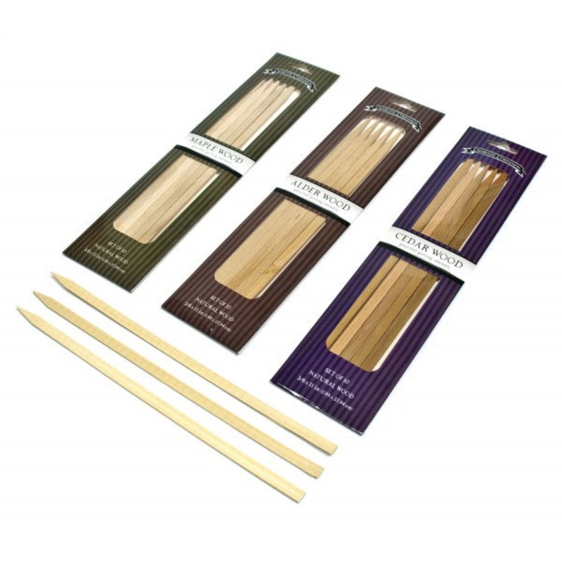 Charcoal Companion Wood Flavored Skewers