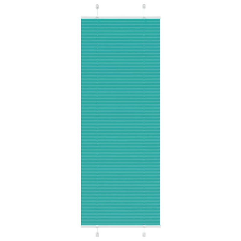 Store pliss vert ptrole 70x200 cm largeur du tissu 69,4 cm