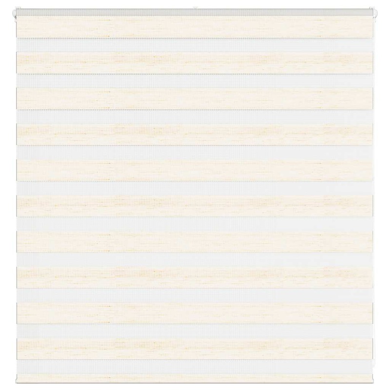 Store zbre beige marbr largeur du tissu 135,9 cm polyester