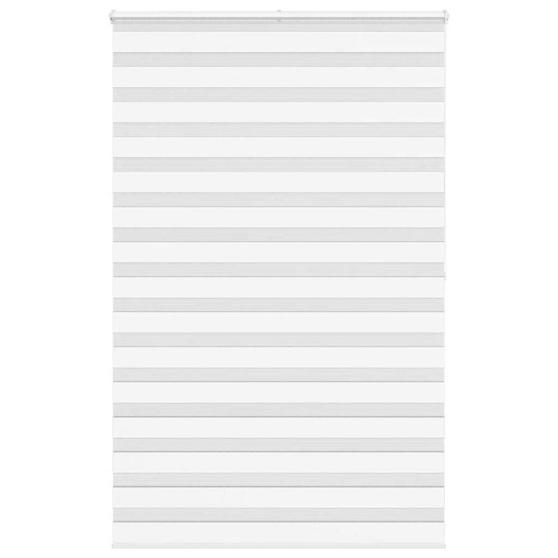 Store zbre blanc 145x200 cm largeur du tissu 140,9cm polyester